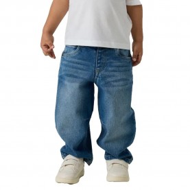 Дънки Name it Ben 8720-OM Barrel Fit jeans - Blue (Medium Blue Denim) дънки,мъжки,панталони,дамски,панталони,name,it,ben,8720,om,barrel,fit,jeans,blue,(medium,blue,denim)