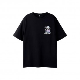 Тениска Name it Lasse short sleeve T-shirt - Black (Black) тениска,мъжки,тениски,дамски,тениски,name,it,lasse,short,sleeve,t,shirt,black,(black)