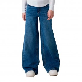 Дънки Name it Polly Wide Leg jeans - Blue (Medium Blue Denim) дънки,мъжки,панталони,дамски,панталони,name,it,polly,wide,leg,jeans,blue,(medium,blue,denim)