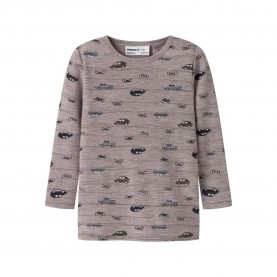 Тениска Name it Wang long sleeve T-shirt - Grey (Satellite / AOP Highway) тениска,мъжки,тениски,дамски,тениски,name,it,wang,long,sleeve,t,shirt,grey,(satellite,aop,highway)