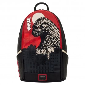 раница,раници,loungefly,godzilla,backpack,black,(black,grey)