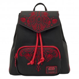 раница,раници,loungefly,star,wars,darth,maul,backpack,black,(red,black)