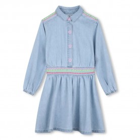 Рокля Billieblush U22342 dress - Blue (Double Stone / Bleach) рокля,дамски,поли,и,рокли,billieblush,u22342,dress,blue,(double,stone,bleach)