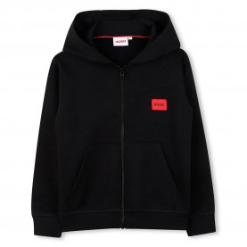 суичър,детски,блузи,hugo,g01181,hoodie,black,(black)