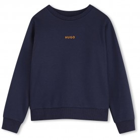 Блуза HUGO G01204 sweatshirt - Blue (Marine) блуза,детски,блузи,hugo,g01204,sweatshirt,blue,(marine)
