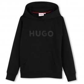 Суичър HUGO G01231 hoodie - Black (Black) суичър,детски,блузи,hugo,g01231,hoodie,black,(black)