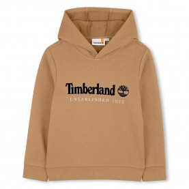 Суичър Timberland T60975 hoodie - Brown (Beige / Black) суичър,детски,блузи,timberland,t60975,hoodie,brown,(beige,black)