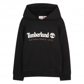 Суичър Timberland T60975 hoodie - Black (Black) суичър,детски,блузи,timberland,t60975,hoodie,black,(black)