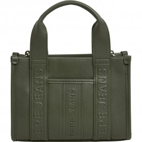 Чанта Pepe jeans Zadie Marrel handbag refurbished - Green (Khaki Green) чанта,всички,чанти,pepe,jeans,zadie,marrel,handbag,refurbished,green,(khaki,green)