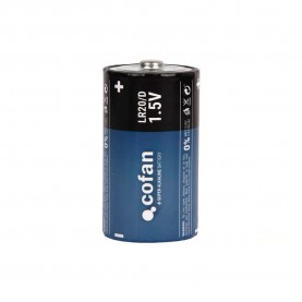 Cofan LR20 D alkaline battery 6 units - Clear (Blue) батерии,cofan,lr20,d,alkaline,battery,6,units,clear,(blue)