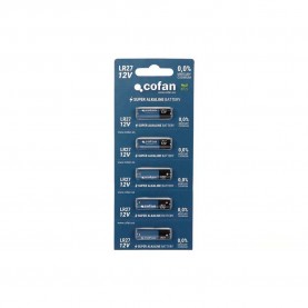 Cofan LR27 12V alkaline battery 5 units - Clear (Blue) батерии,cofan,lr27,12v,alkaline,battery,5,units,clear,(blue)