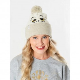 Шапка Cid Harry Potter Hedwig beanie - White (White / Black) шапка,всички,шапки,cid,harry,potter,hedwig,beanie,white,(white,black)
