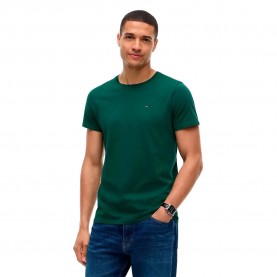 Тениска Tommy jeans DM0DM04411 short sleeve T-shirt - Green (Velvet Green) тениска,мъжки,тениски,дамски,тениски,tommy,jeans,dm0dm04411,short,sleeve,t,shirt,green,(velvet,green)