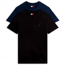 тениска,мъжки,тениски,дамски,тениски,tommy,jeans,dm0dm20687,short,sleeve,t,shirt,2,units,blue,black,(black,dark,blue)