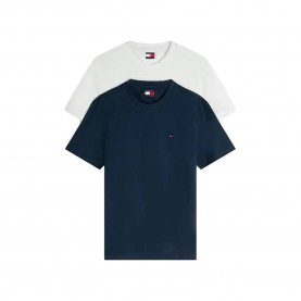 Тениска Tommy jeans DM0DM20687 short sleeve T-shirt 2 units - Blue (Dark Night Navy / Ecru C1G) тениска,мъжки,тениски,дамски,тениски,tommy,jeans,dm0dm20687,short,sleeve,t,shirt,2,units,blue,(dark,night,navy,ecru,c1g)