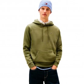 Суичър Tommy jeans DM0DM20742 hoodie - Green (Dark Greenery) суичър,мъжки,пуловери,tommy,jeans,dm0dm20742,hoodie,green,(dark,greenery)