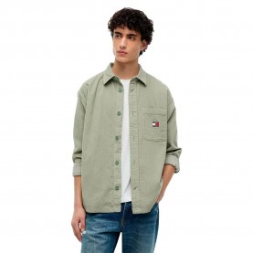 дънки,мъжки,якета,дамски,якета,и,палта,tommy,jeans,dm0dm21698,overshirt,green,(spring,olive)