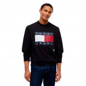 блуза,мъжки,пуловери,tommy,jeans,dm0dm22643,sweatshirt,black,(black,bds)
