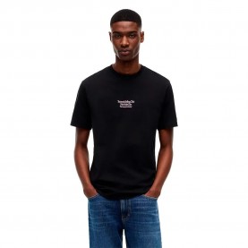 тениска,мъжки,тениски,дамски,тениски,tommy,jeans,dm0dm23184,short,sleeve,t,shirt,black,(black)