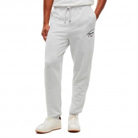 Анцуг Tommy jeans DM0DM23593 sweat pants - Grey (Ice Grey Heather) анцуг,мъжки,панталони,дамски,панталони,tommy,jeans,dm0dm23593,sweat,pants,grey,(ice,grey,heather)