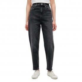 Дънки Tommy jeans DW0DW21812 high waist jeans - Black (Denim Black) дънки,мъжки,панталони,дамски,панталони,tommy,jeans,dw0dw21812,high,waist,jeans,black,(denim,black)