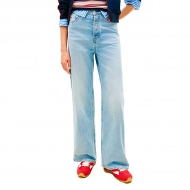 Дънки Tommy jeans DW0DW23027 high waist jeans - Blue (Denim Light) дънки,мъжки,панталони,дамски,панталони,tommy,jeans,dw0dw23027,high,waist,jeans,blue,(denim,light)