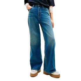 Дънки Tommy jeans DW0DW23029 high waist jeans - Blue (Denim Medium) дънки,мъжки,панталони,дамски,панталони,tommy,jeans,dw0dw23029,high,waist,jeans,blue,(denim,medium)
