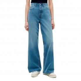 Дънки Tommy jeans DW0DW23332 high waist jeans - Blue (Denim Light) дънки,мъжки,панталони,дамски,панталони,tommy,jeans,dw0dw23332,high,waist,jeans,blue,(denim,light)