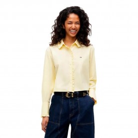 Риза с дълъг ръкав Tommy jeans DW0DW23457 long sleeve shirt - Yellow (Day Lily) риза,с,дълъг,ръкав,дамски,ризи,мъжки,ризи,tommy,jeans,dw0dw23457,long,sleeve,shirt,yellow,(day,lily)