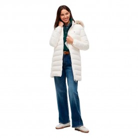 Палто Tommy jeans Essential Down coat - White (Ecru) палто,мъжки,якета,tommy,jeans,essential,down,coat,white,(ecru)
