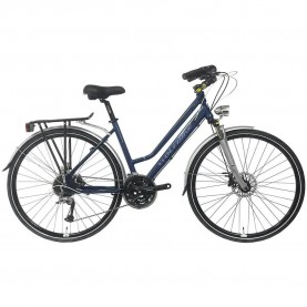 Wolfbike Trekking S700 Lady 700C Alivio bike - Silver (Navy) пътни,и,градски,велосипеди,wolfbike,trekking,s700,lady,700c,alivio,bike,silver,(navy)