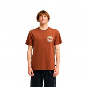 Тениска Billabong Crayon Wave short sleeve T-shirt - Brown (Tortoise Shell) тениска,мъжки,тениски,дамски,тениски,billabong,crayon,wave,short,sleeve,t,shirt,brown,(tortoise,shell)
