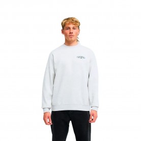 Блуза Billabong Foundation EBYSF00188 sweatshirt - Grey (Light Grey Heather) блуза,мъжки,пуловери,billabong,foundation,ebysf00188,sweatshirt,grey,(light,grey,heather)