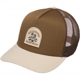 Шапка Billabong Island Beats trucker cap - Brown (Winter Moss) шапка,всички,шапки,billabong,island,beats,trucker,cap,brown,(winter,moss)