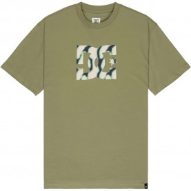 Тениска Dc shoes Star Filled short sleeve T-shirt - Green (Oil Green) тениска,мъжки,тениски,дамски,тениски,dc,shoes,star,filled,short,sleeve,t,shirt,green,(oil,green)