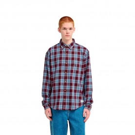 Карирана риза Element Button Down Flannel Regular Fit long sleeve shirt - Blue (Zinfandel Checks) карирана,риза,дамски,ризи,мъжки,ризи,element,button,down,flannel,regular,fit,long,sleeve,shirt,blue,(zinfandel,checks)