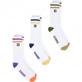 чорапи,мъжки,чорапи,дамски,чорапи,element,clearsight,socks,3,pairs,white,(multicolor)