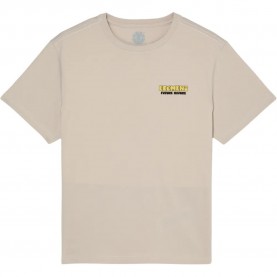 Тениска Element Feel Power short sleeve T-shirt - Beige (Oat Milk) тениска,мъжки,тениски,дамски,тениски,element,feel,power,short,sleeve,t,shirt,beige,(oat,milk)