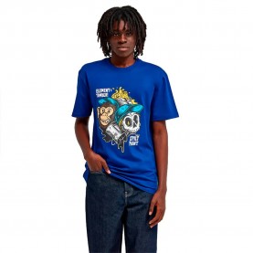 Тениска Element Flow short sleeve T-shirt - Blue (Bellweather Blue) тениска,мъжки,тениски,дамски,тениски,element,flow,short,sleeve,t,shirt,blue,(bellweather,blue)