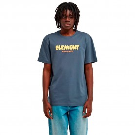 Тениска Element Fluff short sleeve T-shirt - Blue (Dark Slate) тениска,мъжки,тениски,дамски,тениски,element,fluff,short,sleeve,t,shirt,blue,(dark,slate)