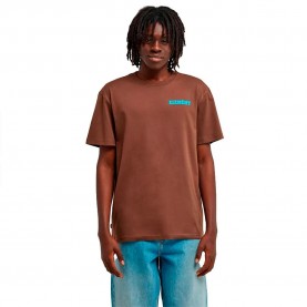 Тениска Element Pleasure short sleeve T-shirt - Brown (Java) тениска,мъжки,тениски,дамски,тениски,element,pleasure,short,sleeve,t,shirt,brown,(java)