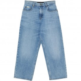 Дънки Quiksilver Baggy jeans - Blue (Double Stone Used) дънки,мъжки,панталони,дамски,панталони,quiksilver,baggy,jeans,blue,(double,stone,used)