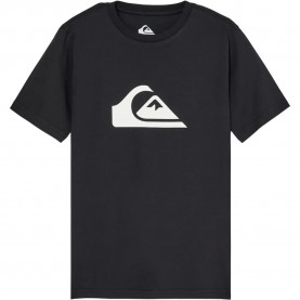Тениска Quiksilver Evo Comp Logo short sleeve T-shirt - Black (Black) тениска,мъжки,тениски,дамски,тениски,quiksilver,evo,comp,logo,short,sleeve,t,shirt,black,(black)