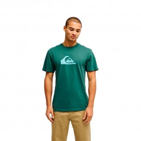 Тениска Quiksilver Evo Comp Logo short sleeve T-shirt - Green (Forest) тениска,мъжки,тениски,дамски,тениски,quiksilver,evo,comp,logo,short,sleeve,t,shirt,green,(forest)