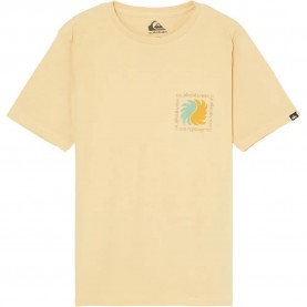 Тениска Quiksilver Evo Vibes short sleeve T-shirt - Yellow (Straw) тениска,мъжки,тениски,дамски,тениски,quiksilver,evo,vibes,short,sleeve,t,shirt,yellow,(straw)