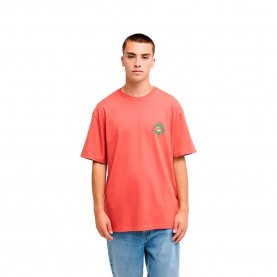 Тениска Quiksilver Flow short sleeve T-shirt - Red (Mineral Red) тениска,мъжки,тениски,дамски,тениски,quiksilver,flow,short,sleeve,t,shirt,red,(mineral,red)