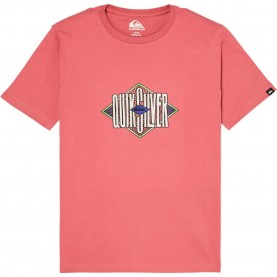 Тениска Quiksilver Losange short sleeve T-shirt - Pink (Slate Rose) тениска,мъжки,тениски,дамски,тениски,quiksilver,losange,short,sleeve,t,shirt,pink,(slate,rose)