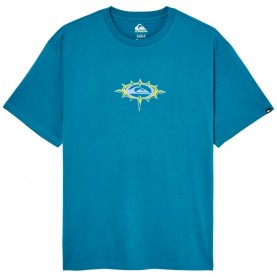 Тениска Quiksilver Metal Vision short sleeve T-shirt - Blue (Blue Coral) тениска,мъжки,тениски,дамски,тениски,quiksilver,metal,vision,short,sleeve,t,shirt,blue,(blue,coral)