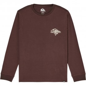 Блуза Quiksilver QS Earth sweatshirt - Brown (Java) блуза,детски,блузи,quiksilver,qs,earth,sweatshirt,brown,(java)