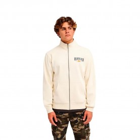 Блуза Quiksilver Quik Zip No Hood full zip sweatshirt - Beige (Bone) блуза,мъжки,пуловери,quiksilver,quik,zip,no,hood,full,zip,sweatshirt,beige,(bone)